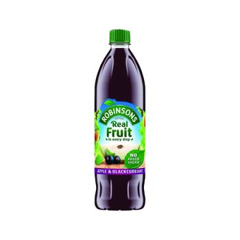 Robinsons Apple/Blackcurrant Squash No Added Sugar 1 Litre 402013