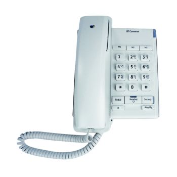 BT Converse 2100 Corded Phone White 040205