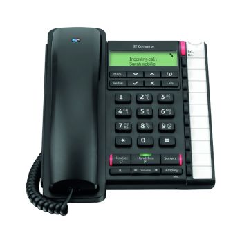 BT Converse 2300 Corded Phone Black 040212 - DISCONTINUED