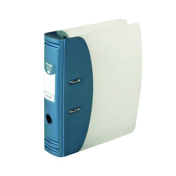 Hermes 78mm Heavy Duty Lever Arch File A4 Blue 832007