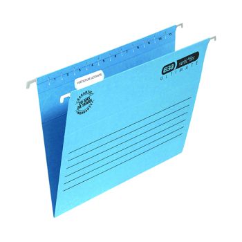 Elba Suspension File Manilla A4 Blue (Pack of 25) 100331149