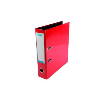 Elba 70mm Lever Arch File Laminated A4 Red 400107431