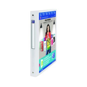 Elba Polyvision A4 Clear Presentation Ring Binder (Pack of 12) 100081049