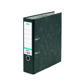 Elba 80mm Lever Arch File A4 Marbled Black (Pack of 10) 100081009