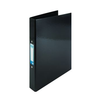 Elba 25mm 2 O-Ring Binder Laminated A4 Plus Black 400017753
