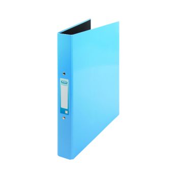 Elba 25mm 2 O-Ring Binder Laminated A4 Plus Light Blue 400132436