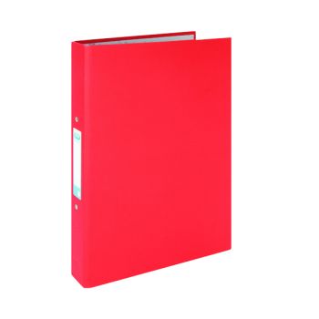 Elba 25mm Ring Binder Paper Over Board A4 Red (Pack of 10) 400033497