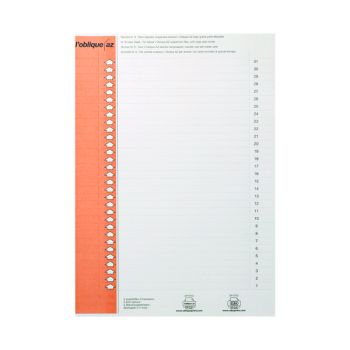 Elba Suspension Files Label Sheet Lateral (Pack of 10) 100330212