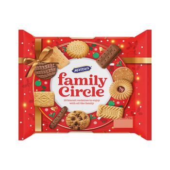 McVities Family Circle Sweet Biscuit Assortment 310g 40579