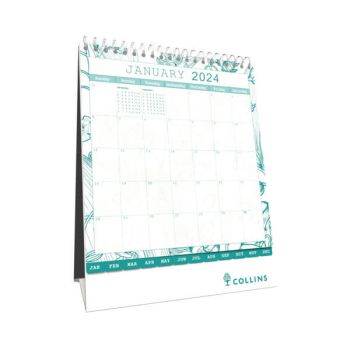 Collins Tara Desk Calendar Month To View 2024 TADC.24