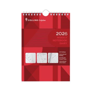 Collins Week To View Notebook Diary 2026 6026