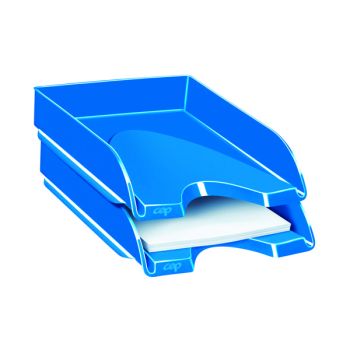 CEP Pro Gloss Letter Tray Blue 200GBLUE