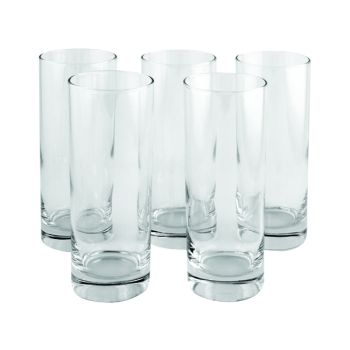Clear Tall Tumbler Drinking Glass 36.5cl (Pack of 6) 0301023