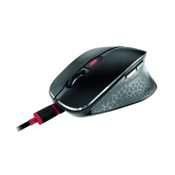 Cherry MW 8C Ergo USB Wireless Mouse 6 Buttons Scroll Wheel Black JW-8600