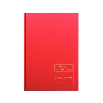 Collins Cathedral Analysis Book 6 Cash Columns 96 Pages 811106/5