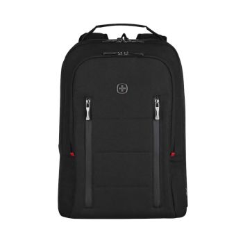 Wenger City Traveller Carry-On 16 Inch Backpack with Tablet Pocket Black 606490