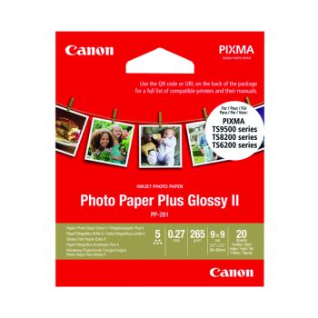 Canon Photo Paper Plus PP-201 3.5x3.5in (Pack of 20) 2311B070