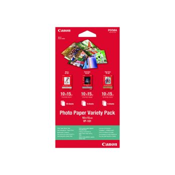 Canon Photo Paper Variety 10x15cm (Pack of 20) 0775B078