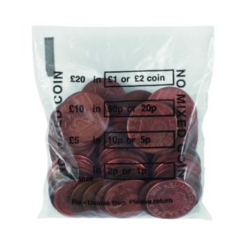 Cash Denominated Coin Bag (Pack of 5000) BEVORBS0001