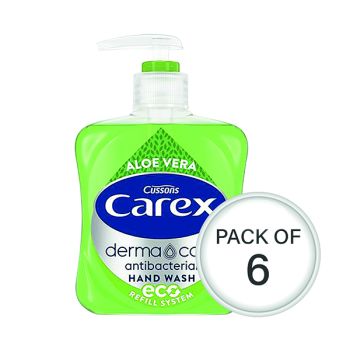 Carex Aloe 250ml (Pack of 6) 339865