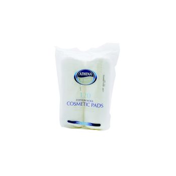 Athena Cotton Cosmetic Pads 120 Pads (Pack of 12) VRB809874