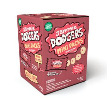 Jammie Dodgers Biscuits Mini Packs Bulk Box 20g (Pack of 180) 19805