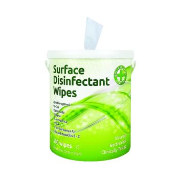 2Work Disinfectant Wipes (Pack of 500) EBSD500
