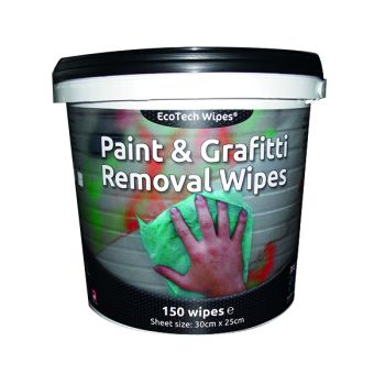 EcoTech Paint and Graffiti Wipes (Pack of 150) EBPG150