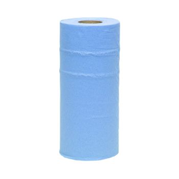 2Work 2-Ply Hygiene Roll 250mmx40m Blue CPD43579