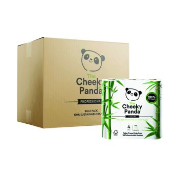 Cheeky Panda Bamboo 4 Toilet Rolls (Pack of 6) 1102181