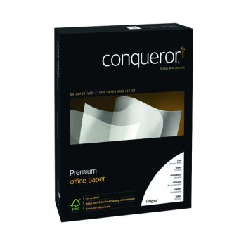 Conqueror CX22 Paper Diamond A4 White 100gsm Ream (Pack of 500) CQX0324DWNW - DISCONTINUED