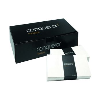 Conqueror Laid DL Wallet Envelope 110x220mm Cream (Pack of 500) CDE1003CR - DISCONTINUED
