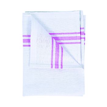 White Cotton Tea Towel 190 x 290mm (Pack of 10) 102810