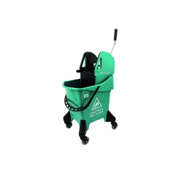Hygineer Ergonomic Heavy Duty Mop Bucket Green 31 Litre HRMB31/G - DISCONTINUED