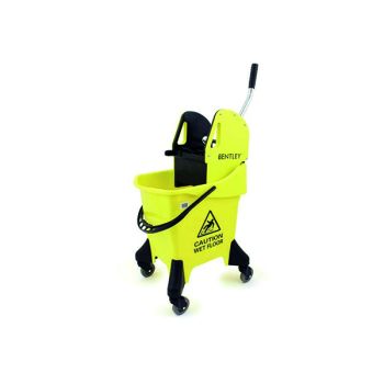 Hygineer Ergonomic Heavy Duty Mop Bucket Yellow 31 Litre HRMB31/Y - DISCONTINUED