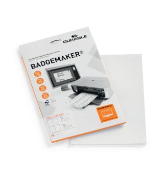 Durable Badgemaker Insert Sheets A6 (Pack of 80) 142002