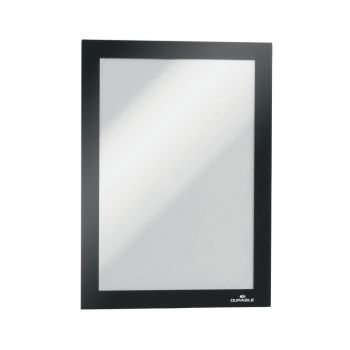 Durable Infoframe Duraframe Self-Adhesive A5 Black (Pack of 2) 487101