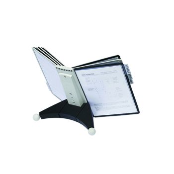 Durable Sherpa Desk Unit 10 Grey and Black 5632-22