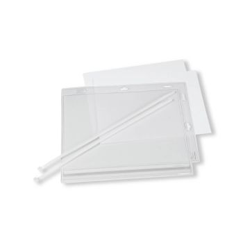 Durable Water Resistant Cable Tie Pockets A5 (Pack of 5) 505919