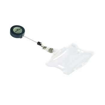 Durable Security Pass Holder Clear (Pack of 10) 801119