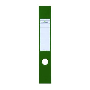 Durable Ordofix Self-Adhesive File Spine Label, 60mm, Green, (Pack of 10) 8090/05