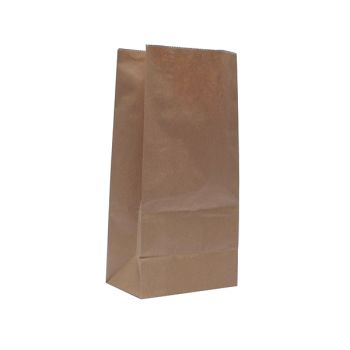 Brown 3.25Kg Paper Bags Pack Of 500 150 x 100 x 305mm 302165
