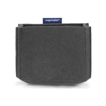 Magnetoplan MagnetoTray Felt Pen Holder Medium Grey 130x60x100mm 1227701