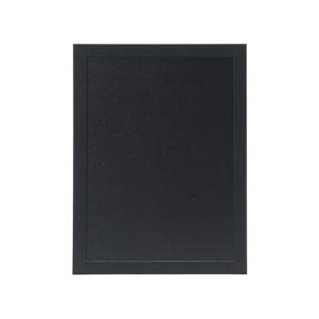Securit Woody Chalkboard with White Chalk Marker and Mounting Kit 300xx10x400mm Black WBW-BL-30-40