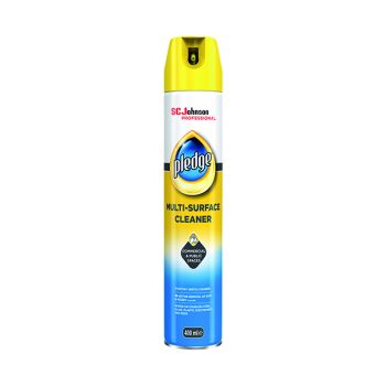 Pledge Multi Surface Cleaner 400ml Aerosol (Removes dirt, dust and smudges) 688174