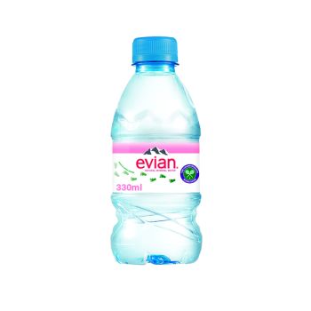 Evian Natural Spring Water 330ml (Pack of 24) A0106212