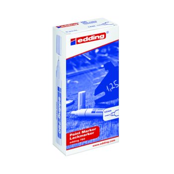 Edding 780 Paint Marker Extra Fine White (Pack of 10) 780-049