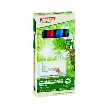 Edding E-29/4 EcoLine Whiteboard Marker Assorted (Pack of 4) 4-29-4