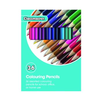 Classmaster Colouring Pencils Assorted (Pack of 36) CPW36