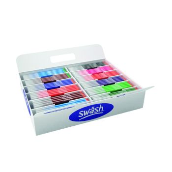 Swash KOMFIGRIP Colouring Pen Broad Tip Assorted (Pack of 300) TC300BD